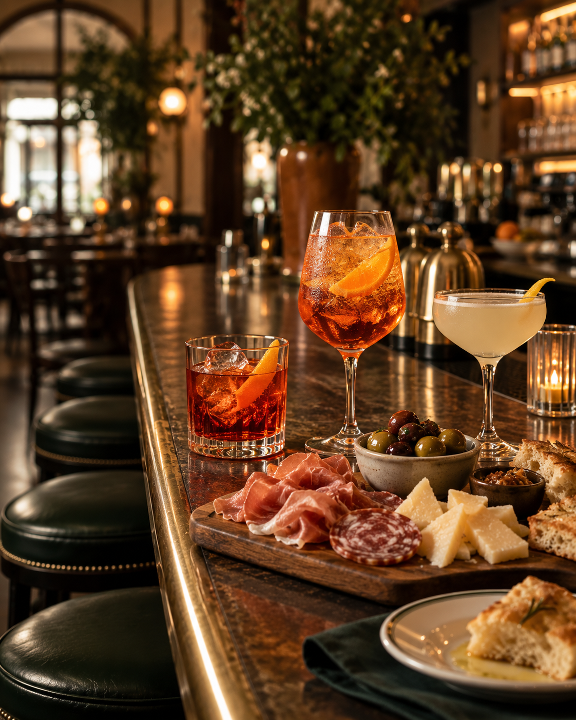 Cocktail e aperitivo al Caffè Centrale